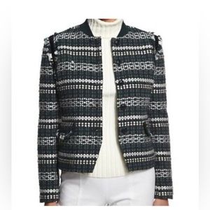 Tory Burch Norfolk Bomber Blazer, S 4.